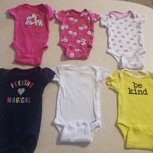 12 Brand New Newborn Onesie's